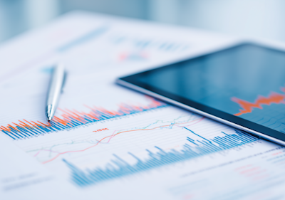 Rapport d'analyse financière avec graphiques